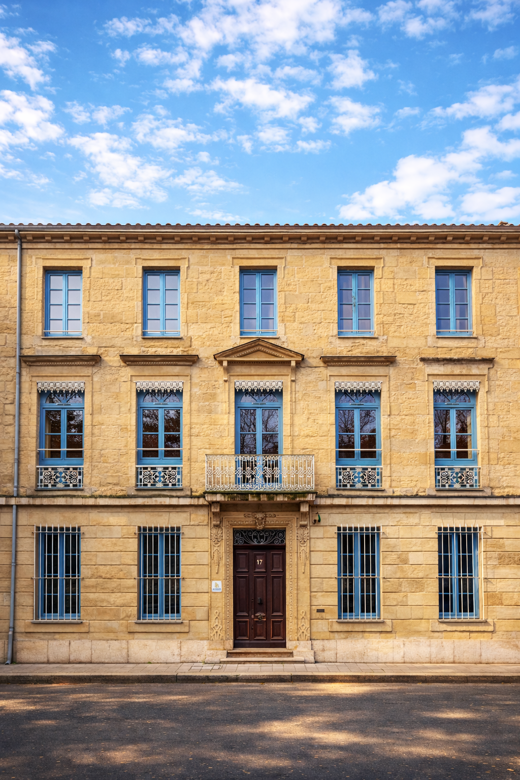 bâtiment historique en pierre de calcaire